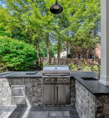 Outdoor Kitchen Installation